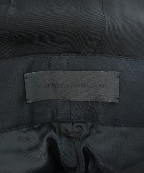 HIBIKI NAKAMINAMI（ヒビキナカミナミ）スラックス 黒 サイズ:-(XS位) メンズ/2200681968493