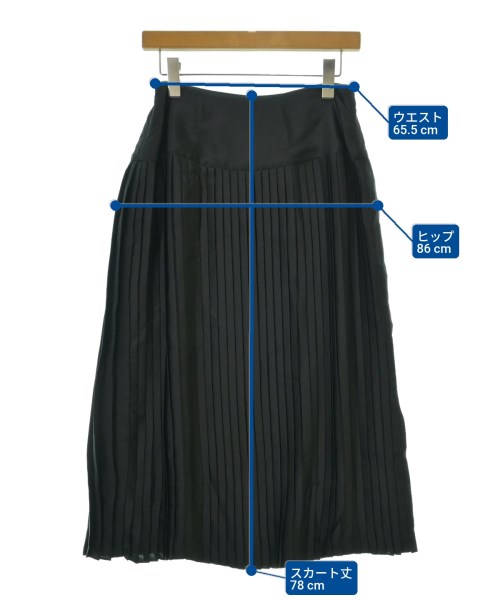 j.（ジェイドット）ロング・マキシ丈スカート 黒 サイズ:L レディース/2200669837070