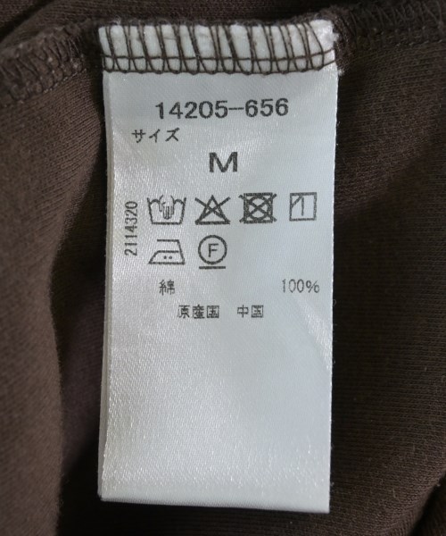 j.（ジェイドット）ノースリーブ 茶 サイズ:M レディース/2200722772102