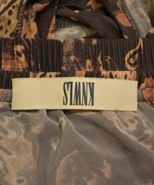 KNWLS（ノウルズ）Tシャツ・カットソー 茶 サイズ:S レディース/2200669962086