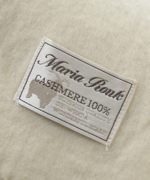 Maria Rouk（マリアルーク）マフラー 白 サイズ:- レディース/2200639502045