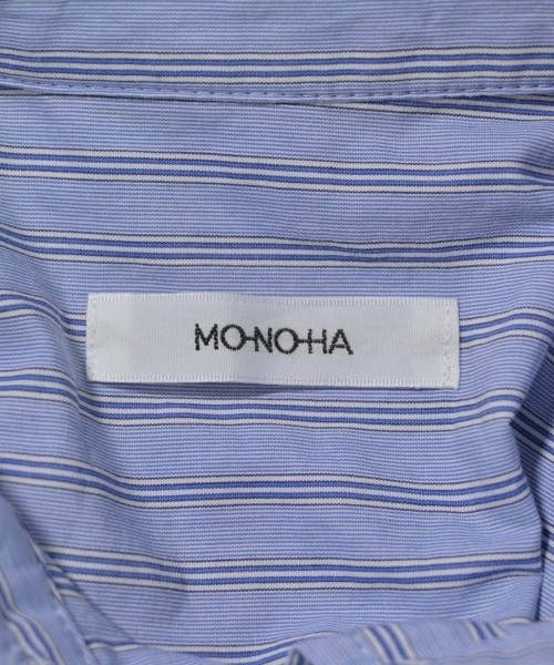 MONOHA（モノハ）カジュアルシャツ 青 サイズ:F レディース/2200702418037