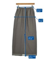 MONOHA（モノハ）ロング・マキシ丈スカート カーキ サイズ:F レディース/2200702418044