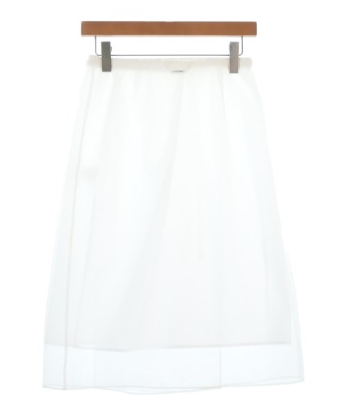 MONOHA（モノハ）ロング・マキシ丈スカート 白 サイズ:-(M位) レディース/2200670484041