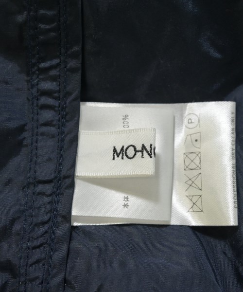 MONOHA（モノハ）ステンカラーコート 紺 サイズ:F レディース/2200725417086