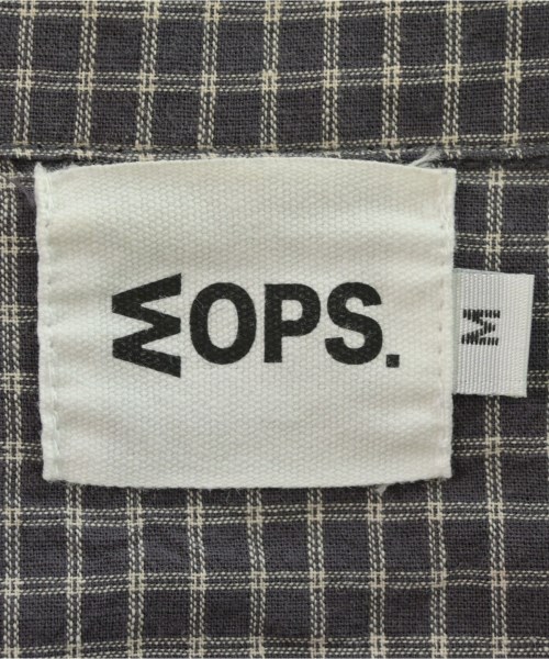 Mops.（モップス）カジュアルシャツ グレー サイズ:M メンズ/2200659806048