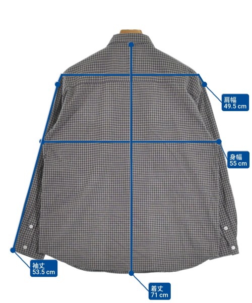 Mops.（モップス）カジュアルシャツ グレー サイズ:M メンズ/2200659806048