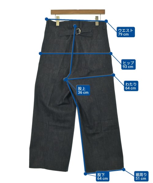 NewAnce（ニュアンス）デニムパンツ 紺 サイズ:M メンズ/2200667076112