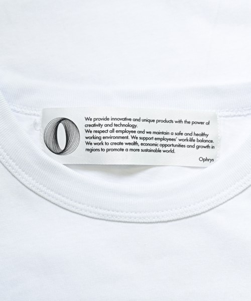 Ophrys（オフリス）Tシャツ・カットソー 白 サイズ:L メンズ/2200622734033