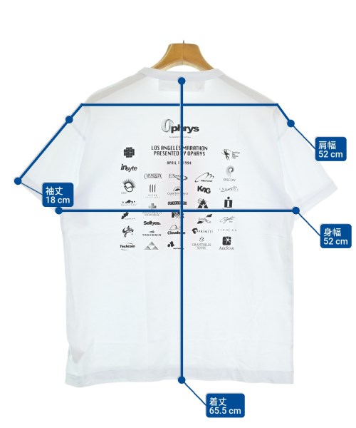 Ophrys（オフリス）Tシャツ・カットソー 白 サイズ:L メンズ/2200622734033