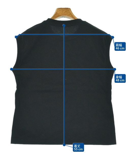 PD46（ピーディー４６）ノースリーブ 黒 サイズ:F レディース/2200641353093