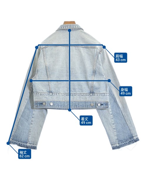 PEAS（ピース）デニムジャケット 青 サイズ:F レディース/2200643124066