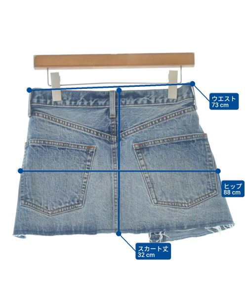 PEAS（ピース）ミニスカート 紺 サイズ:F レディース/2200609524121