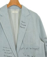 PEAS（ピース）テーラードジャケット 青 サイズ:F レディース/2200609524756