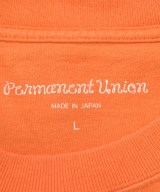 Permanent Union（パーマネントユニオン）Tシャツ・カットソー オレンジ サイズ:L メンズ/2200723308027