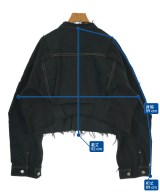 QUIITO（キイト）デニムジャケット 黒 サイズ:F レディース/2200674234024