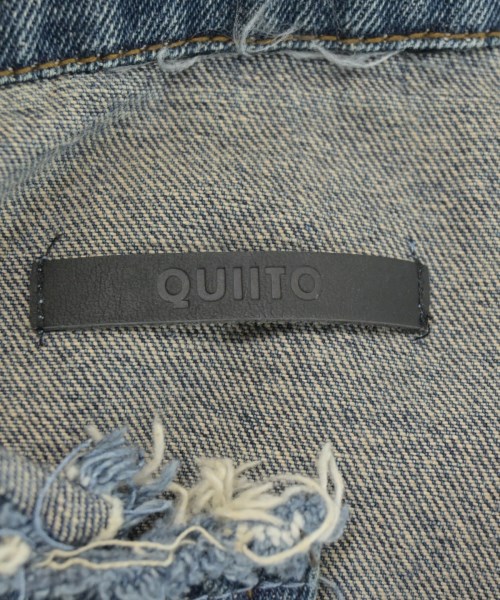 QUIITO（キイト）デニムジャケット 紺 サイズ:F レディース/2200710443519