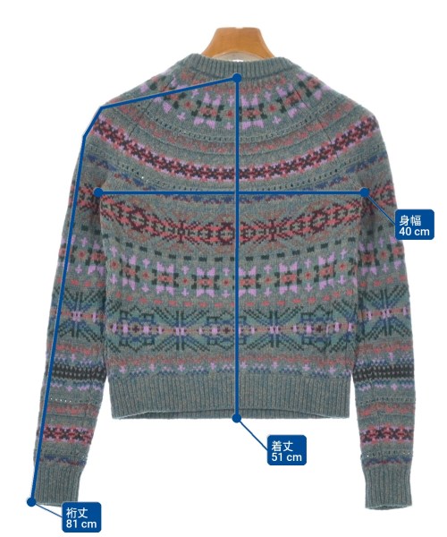 RALPH RALPH LAUREN（ラルフラルフローレン）ニット・セーター 緑 サイズ:XXS レディース/2200621432015