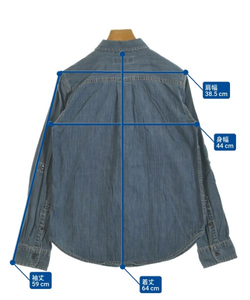 RALPH RALPH LAUREN（ラルフラルフローレン）カジュアルシャツ 紺 サイズ:S レディース/2200614680492