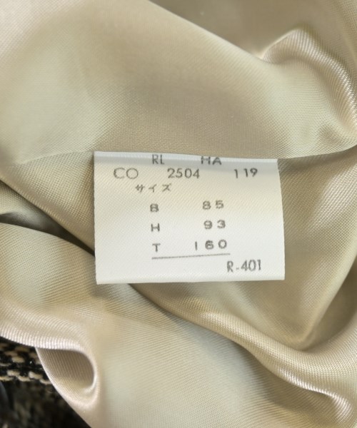 RALPH RALPH LAUREN（ラルフラルフローレン）ステンカラーコート 黒 サイズ:11(L位) レディース/2200705050012