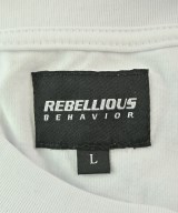 REBELLIOUS BEHAVIOR（レベリアスビヘイビア）Tシャツ・カットソー 白 サイズ:L メンズ/2200673078209