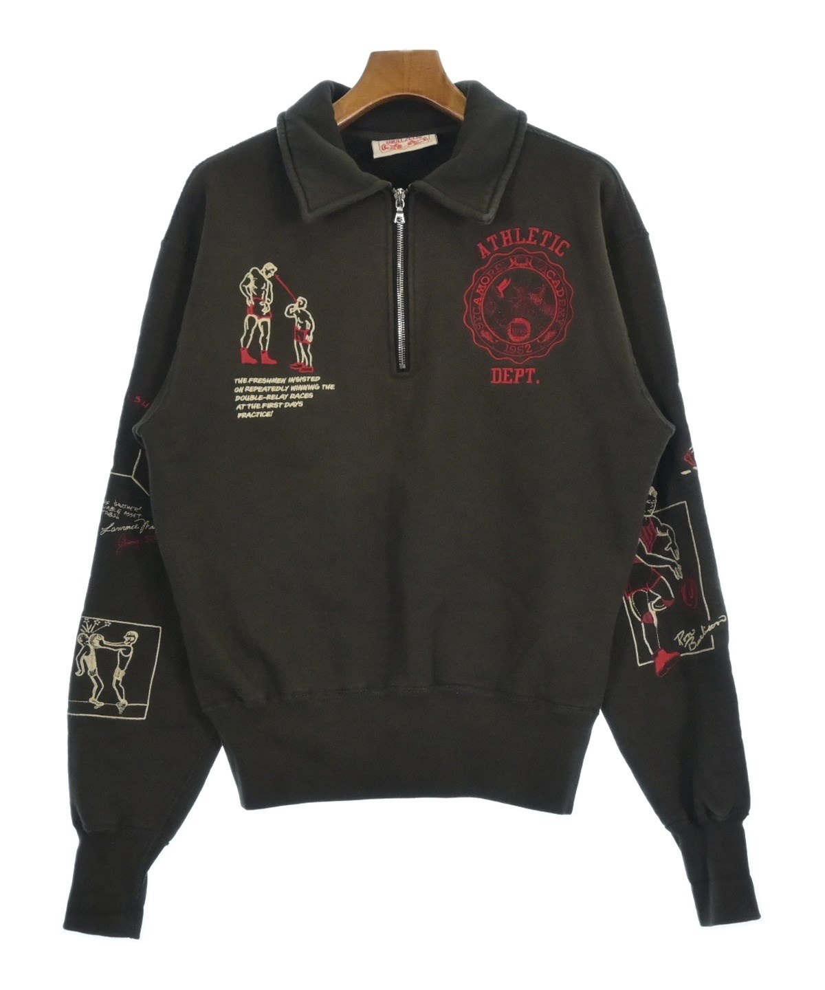 SAMUEL ZELIG（サミュエルゼリグ）スウェット 茶 サイズ:S メンズ