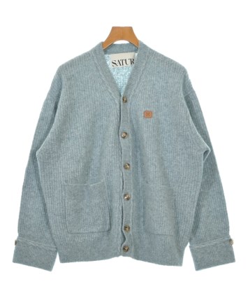 SATUR 韓国セター カーディガン SATUR（セター）カーディガン 青 サイズ:L メンズ/2200630299180