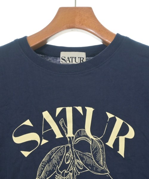 SATUR（セター）Tシャツ・カットソー 紺 サイズ:S レディース/2200672911262