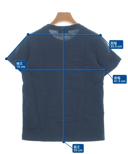 SATUR（セター）Tシャツ・カットソー 紺 サイズ:S レディース/2200672911262