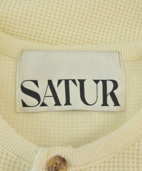 SATUR（セター）Tシャツ・カットソー 黄 サイズ:M メンズ/2200642252197