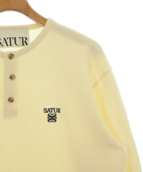 SATUR（セター）Tシャツ・カットソー 黄 サイズ:M メンズ/2200642252197