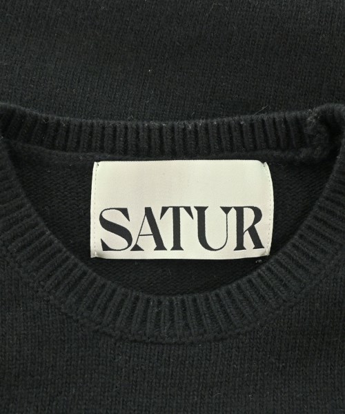SATUR（セター）ニット・セーター 黒 サイズ:M メンズ/2200659240033