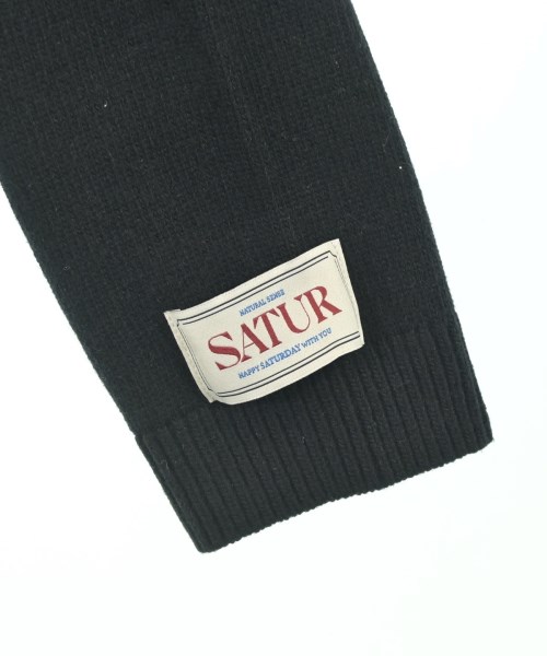 SATUR（セター）ニット・セーター 黒 サイズ:M メンズ/2200659240033