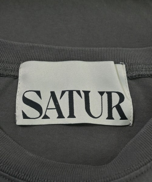 SATUR（セター）Tシャツ・カットソー グレー サイズ:L メンズ/2200661448076