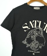 SATUR（セター）Tシャツ・カットソー 黒 サイズ:-(M位) レディース/2200706058055