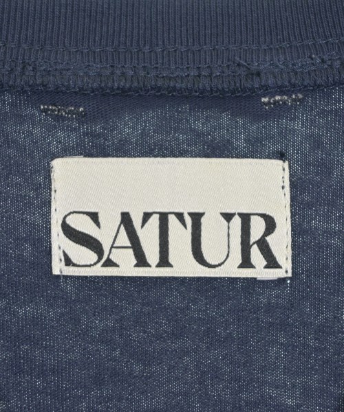 SATUR（セター）Tシャツ・カットソー 紺 サイズ:M レディース/2200715182017