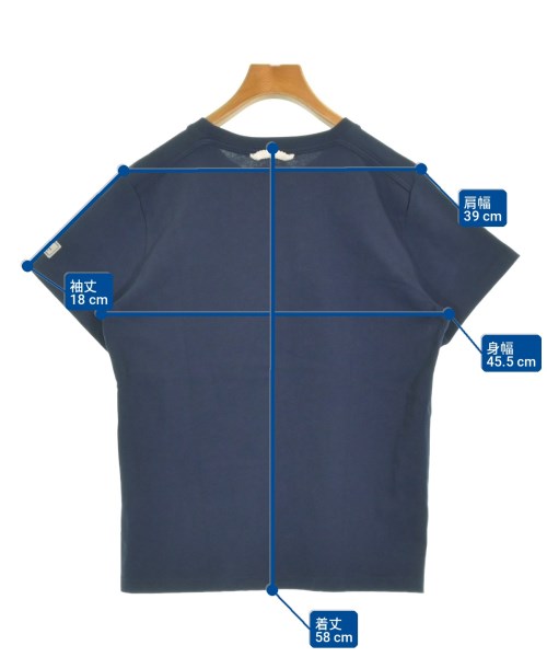SATUR（セター）Tシャツ・カットソー 紺 サイズ:M レディース/2200715182017