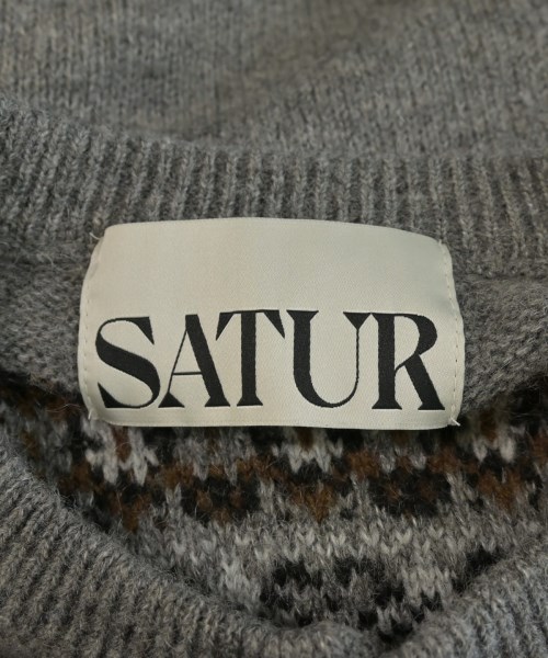 SATUR（セター）カーディガン グレー サイズ:M メンズ/2200724070275