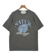 SATUR（セター）Tシャツ・カットソー グレー サイズ:M レディース/2200686076018