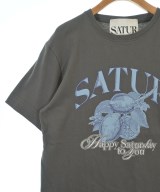 SATUR（セター）Tシャツ・カットソー グレー サイズ:M レディース/2200686076018