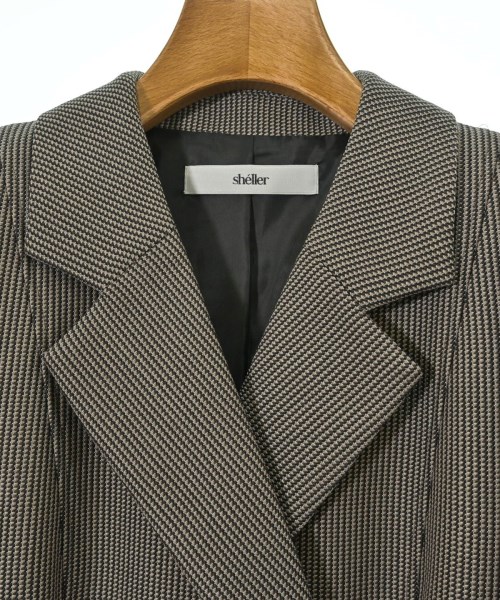 sheller（シェリエ）ワンピース 茶 サイズ:F レディース/2200659091017