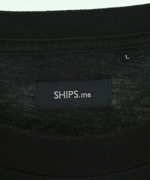 SHIPS.me（シップスミー）Tシャツ・カットソー 黒 サイズ:L メンズ/2200696991035