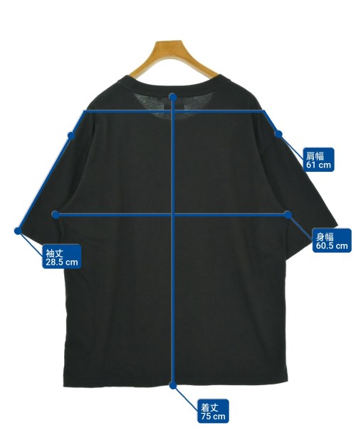 SHIPS.me（シップスミー）Tシャツ・カットソー 黒 サイズ:L メンズ/2200696991035