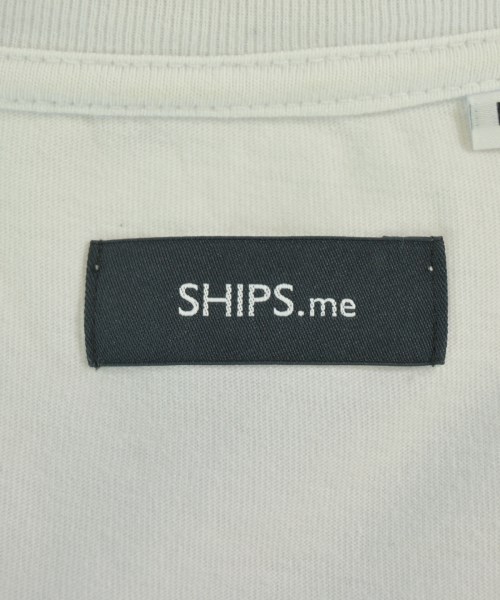 SHIPS.me（シップスミー）Tシャツ・カットソー 白 サイズ:M メンズ/2200696991042