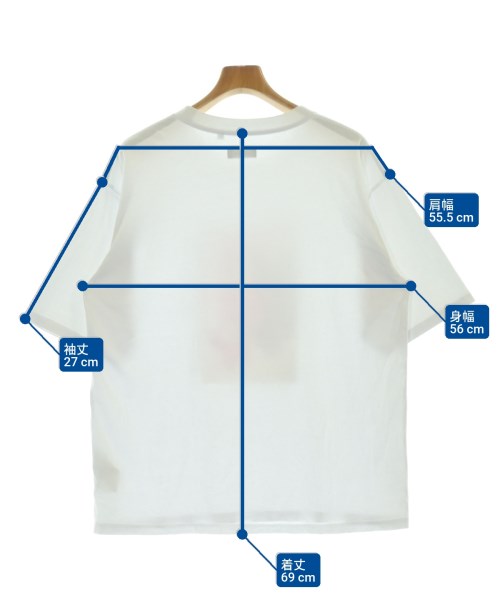 SHIPS.me（シップスミー）Tシャツ・カットソー 白 サイズ:M メンズ/2200696991042