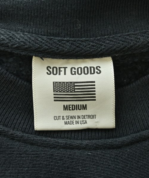 SOFT GOODS（ソフトグッズ）スウェット 黒 サイズ:M メンズ/2200727696021