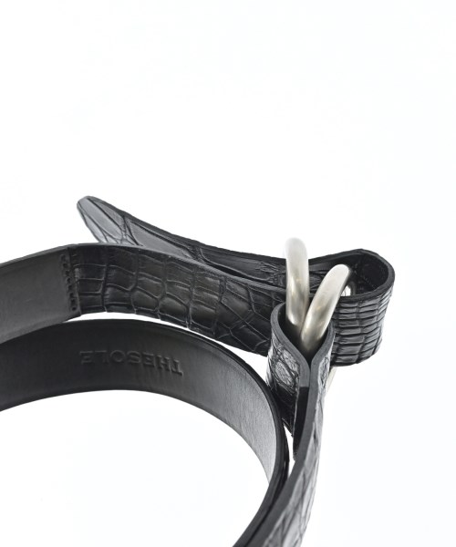 THE SOLE（ザソール）ベルト 黒 サイズ:80 メンズ/2200673752079