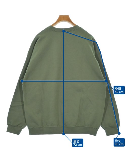 UNDER R（アンダーアール）スウェット 緑 サイズ:XL メンズ/2200640715175