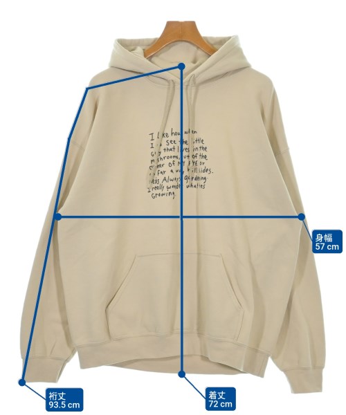 UNDER R（アンダーアール）パーカー ベージュ サイズ:XL メンズ/2200640715212