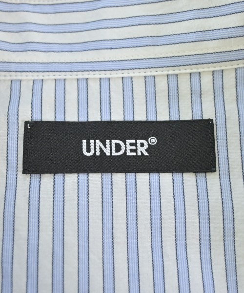 UNDER R（アンダーアール）カジュアルシャツ 青 サイズ:L メンズ/2200706529029